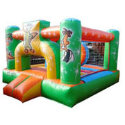 inflatable Phineas and Ferb bouncer